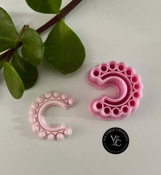 EAR CUFF 5 - POLYMER CLAY CUTTER