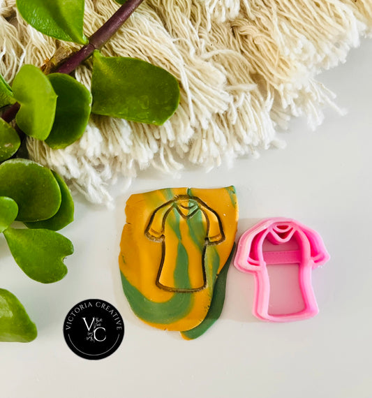 RUGBY JERSEY POLYMER CLAY CUTTERS - PROUDLY SOUTH AFRICAN COLLECTION