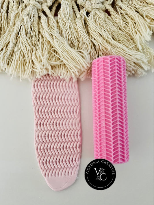 TEXTURE ROLLER 3 - TEXTURE ROLLERS - POLYMER CLAY