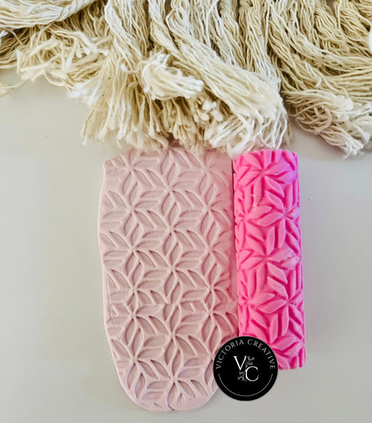 TEXTURE ROLLER 7 - TEXTURE ROLLERS - POLYMER CLAY