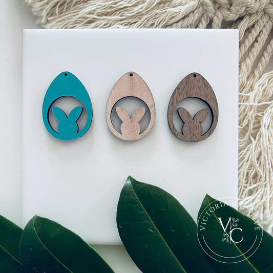 BUNNY EGG - WOOD FINDINGS - EASTER COLLECTION