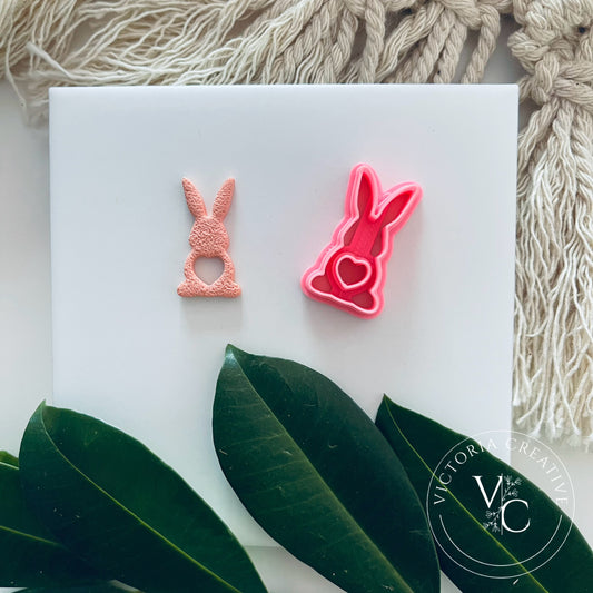 BUNNY 7 - POLYMER CLAY CUTTER - EASTER COLLECTION