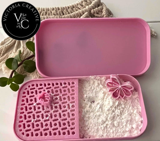 CORNSTARCH BOX WITH LID