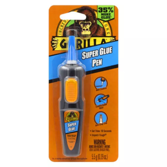 GORILLA SUPER GLUE PEN 5.5G - CLAY TOOLS