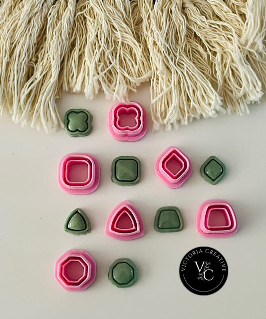 STUD SET 15 (SET OF 6) - POLYMER CLAY CUTTERS