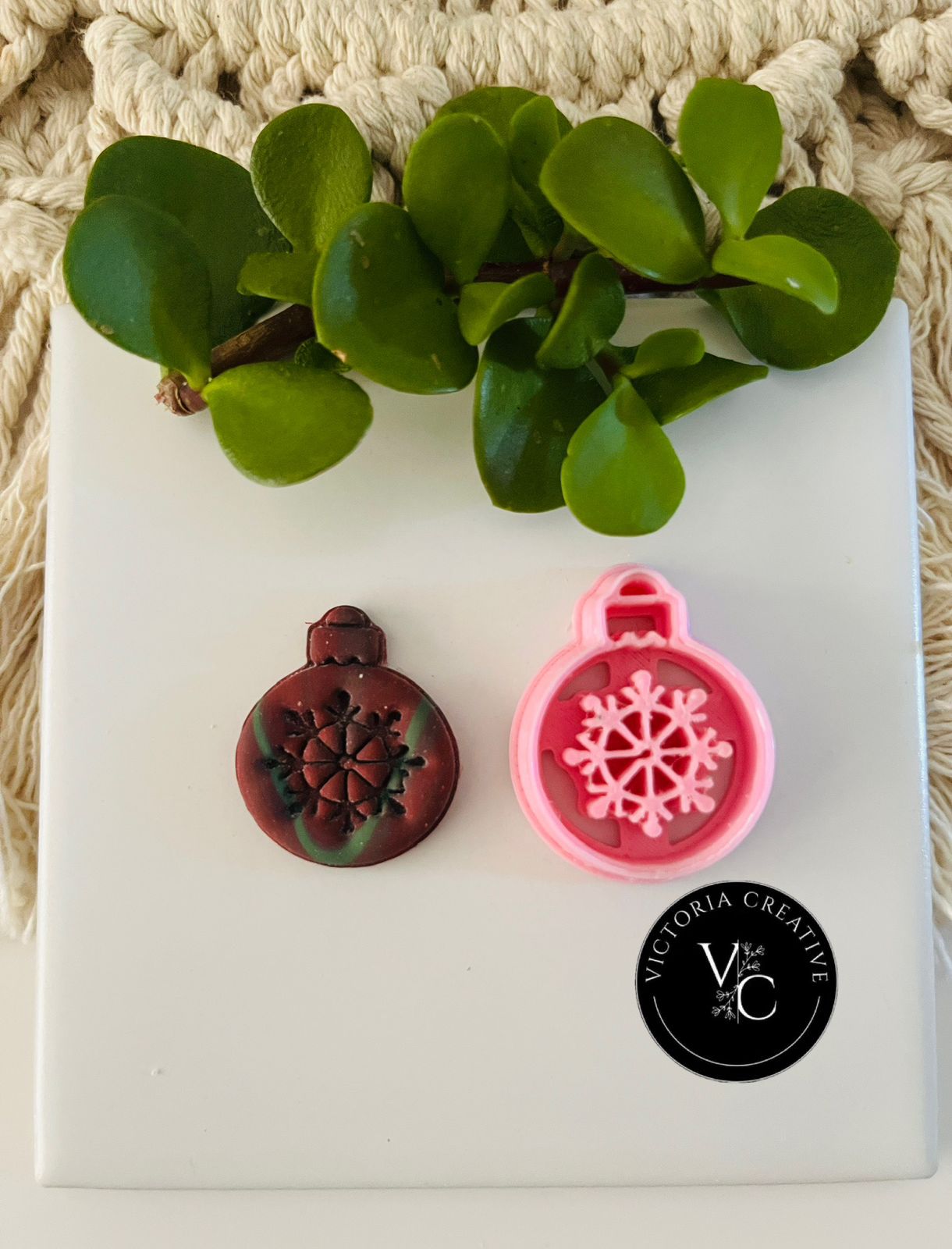 SNOWFLAKE ORNAMENT CUTTER - CHRISTMAS COLLECTION 2025 - POLYMER CLAY CUTTERS