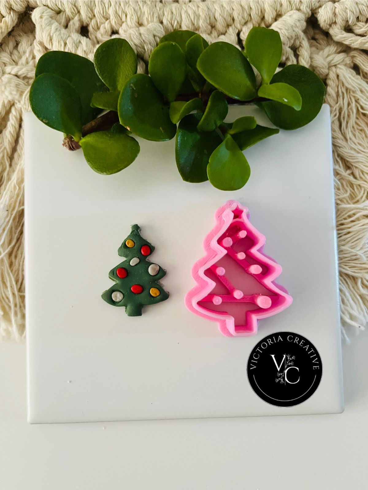 CHRISTMAS TREE CUTTER - CHRISTMAS COLLECTION 2025 - POLYMER CLAY CUTTERS