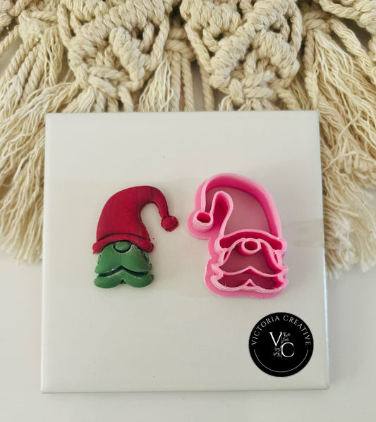 SLEEPY SANTA CUTTER - CHRISTMAS COLLECTION 2025 - POLYMER CLAY CUTTERS