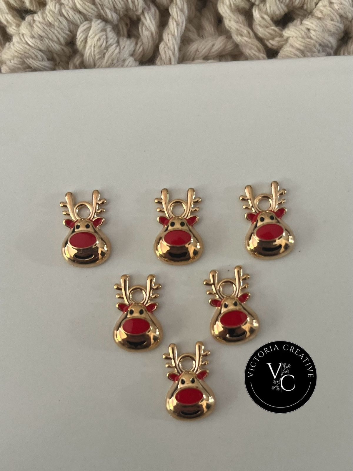 RUDOLF FINDINGS - CHRISTMAS COLLECTION 2025 - GOLD JEWELLERY FINDINGS