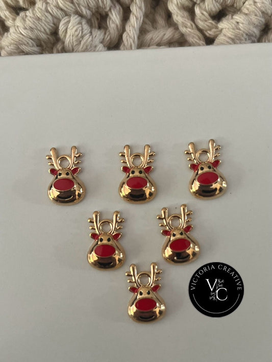 RUDOLF FINDINGS - CHRISTMAS COLLECTION 2025 - GOLD JEWELLERY FINDINGS