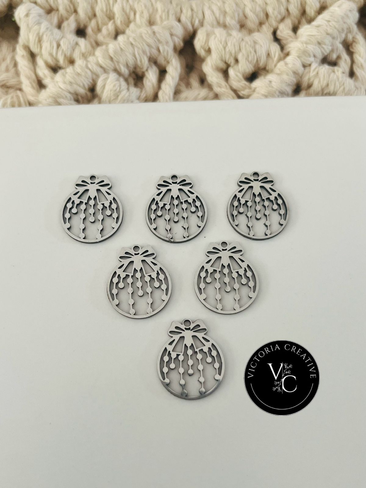 ORNAMENT FINDINGS - CHRISTMAS COLLECTION 2025 - SILVER JEWELLERY FINDINGS