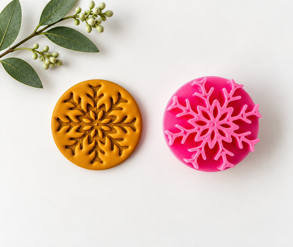 SNOWFLAKE STAMP SET