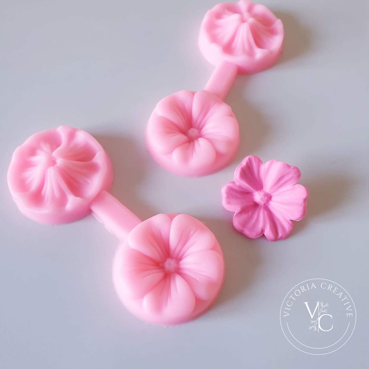 SILICONE FLOWER PRESS - POLYMER CLAY TOOLS - RETRO COLLECTION