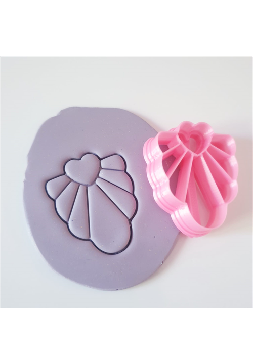 EMBOSSING CUTTER 4 - POLYMER CLAY CUTTER - VALENTINE'S DAY