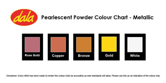 PEARLESCENT POWDERS - METALLIC COLOURS