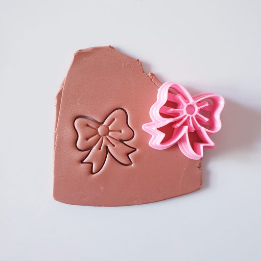EMBOSSING BOW - CHRISTMAS 2022 - POLYMER CLAY CUTTERS