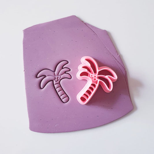 COCONUT PALM TREE - POLYMER CLAY CUTTER - SUMMER 2022