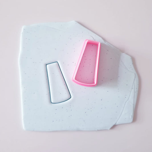 POINTY RECTANGLE - POLYMER CLAY CUTTERS