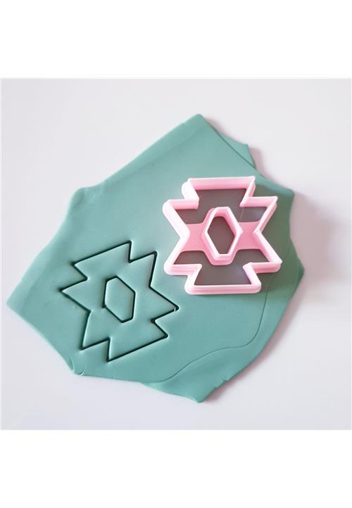 AZTEC DOUBLE 2 - POLYMER CLAY CUTTERS