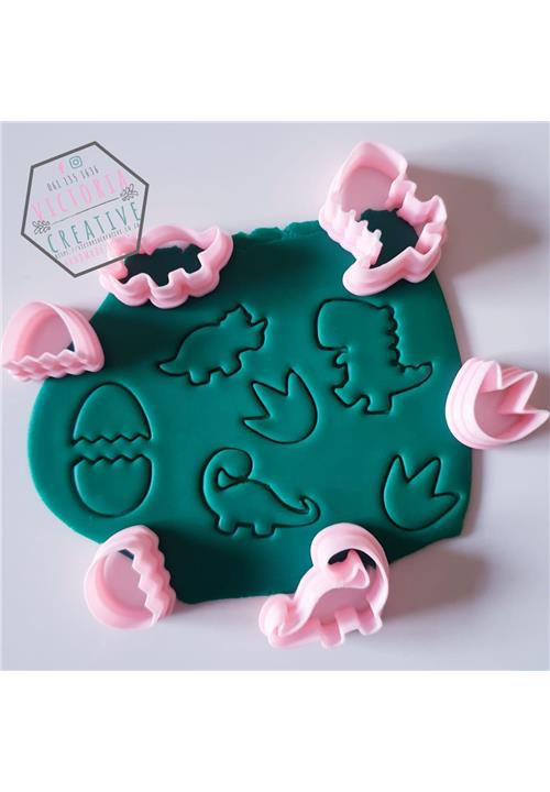 COMBO 11 - DINOSAUR PACK - POLYMER CLAY CUTTER