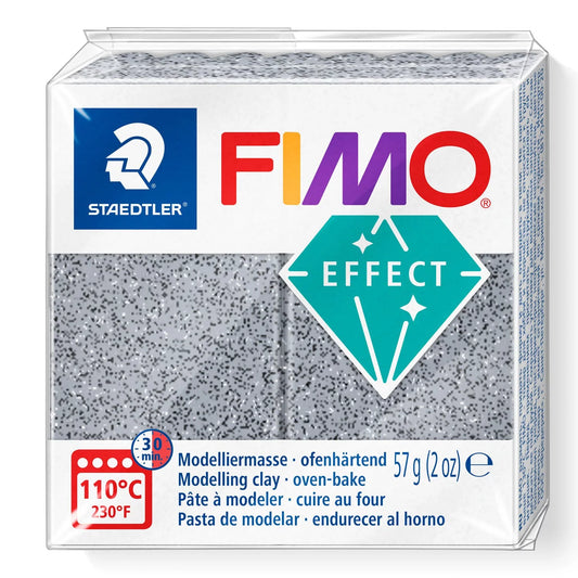 FIMO EFFECT GRANITE - POLYMER CLAY - 57G BLOCK