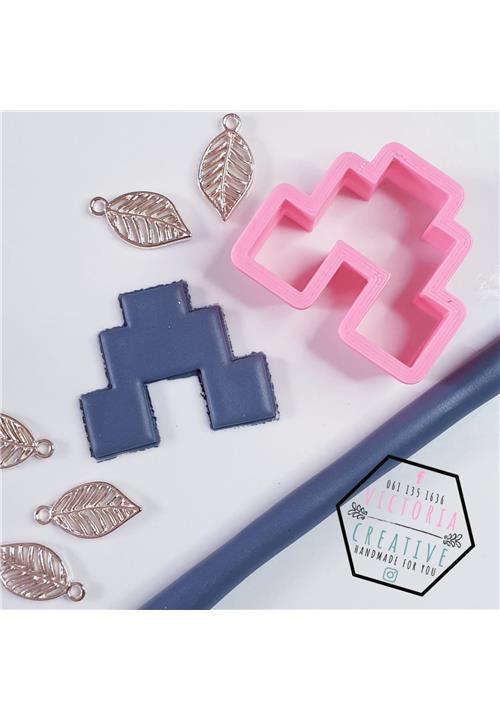 HALF AZTEC POLYMER CLAY CUTTER