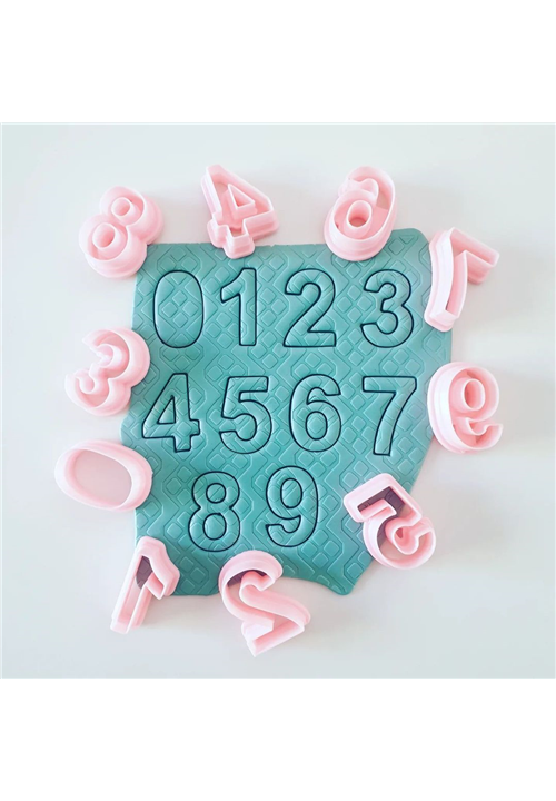 NUMBER CUTTER SET - POLYMER CLAY CUTTERS – victoriacreative