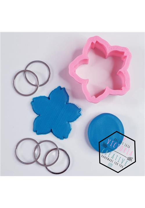 PRETTY FLOWER POLYMER CLAY CUTTER