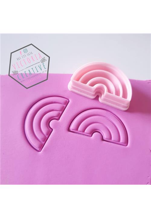 RAINBOW ARCH EMBOSSING CUTTER - POLYMER CLAY CUTTERS