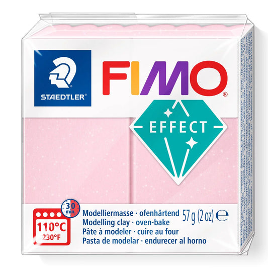 FIMO EFFECT ROSE QUARTZ - POLYMER CLAY - 57G BLOCK