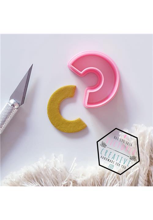 SEMI-CIRCLE - POLYMER CLAY CUTTER