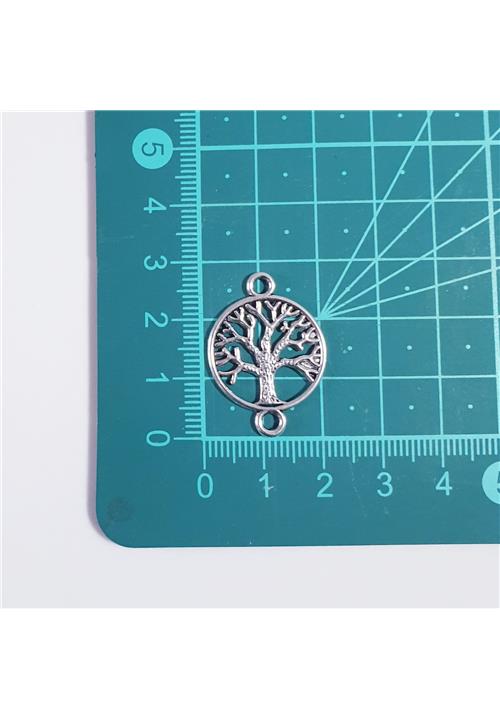 SILVER TREE OF LIFE FINDING - NICKEL FREE - JEWELLERY FINDINGS