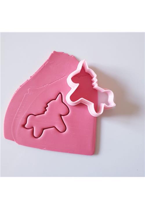 UNICORN (set of 2) - POLYMER CLAY CUTTER